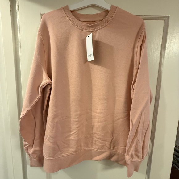 Goodfellow & Co Tops - Goodfellow Pink Crewneck Sweatshirt Lg NWT